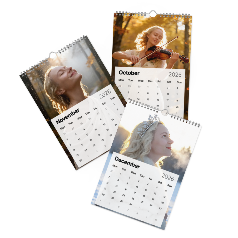 Through The Seasons - 2026 Wall Calendar