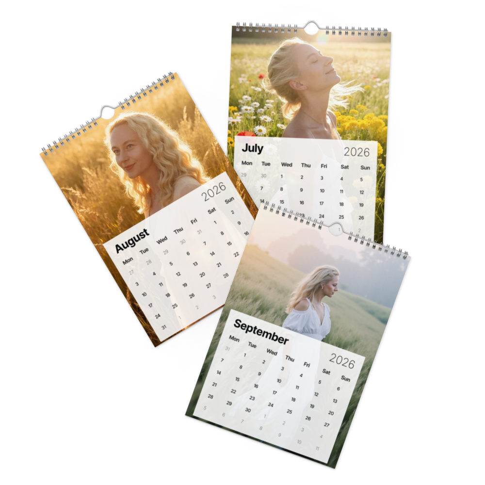 Through The Seasons - 2026 Wall Calendar
